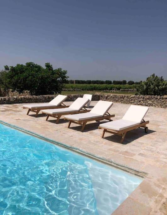 הוילה Villa Castelli Masseria Angiulli Piccolo Contrada Angiulli 74023 Grottaglie מראה חיצוני תמונה
