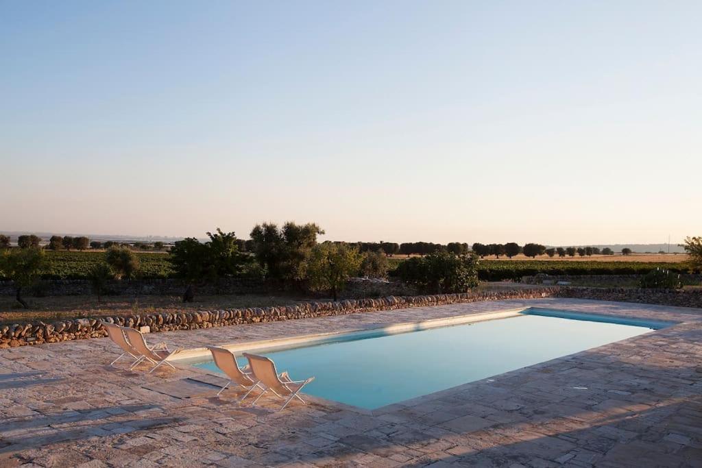 הוילה Villa Castelli Masseria Angiulli Piccolo Contrada Angiulli 74023 Grottaglie מראה חיצוני תמונה